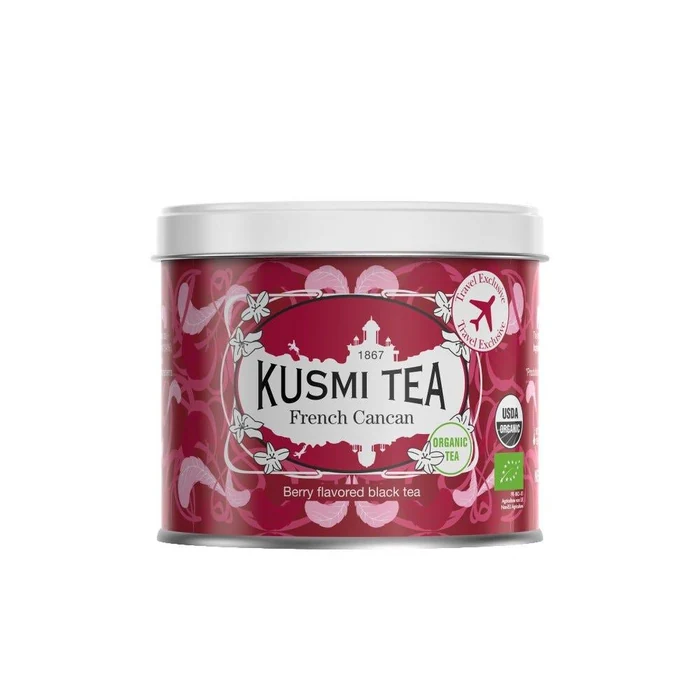 Kusmi Tea Organic French Cancan Travel Exclusive Metal Tin at Paris