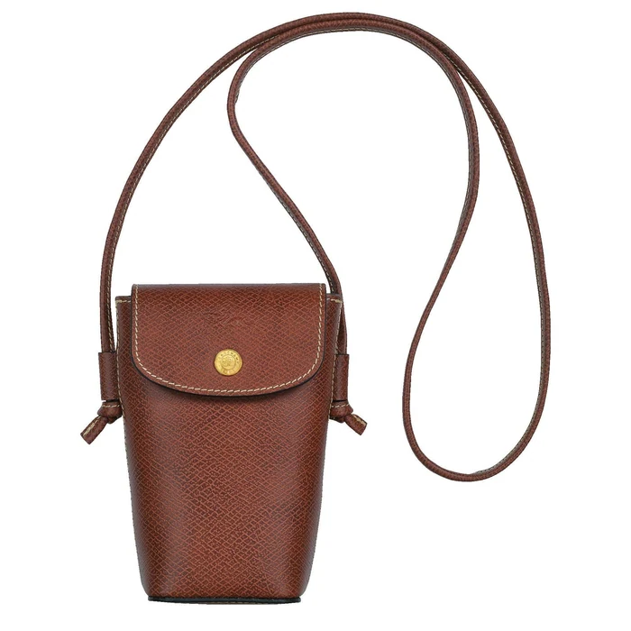 Longchamp Phone Case With Leather Lace épure