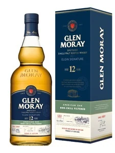 Glen Moray Glen Moray 12y Elgin Signature Speyside Single Malt Scotch Whisky gift pack