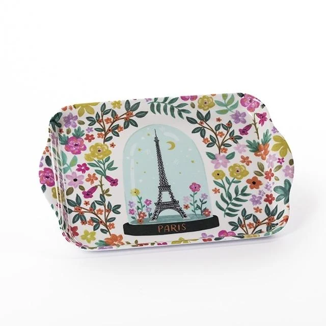 Souvenir de Paris Small melamine tray paris je t'adore