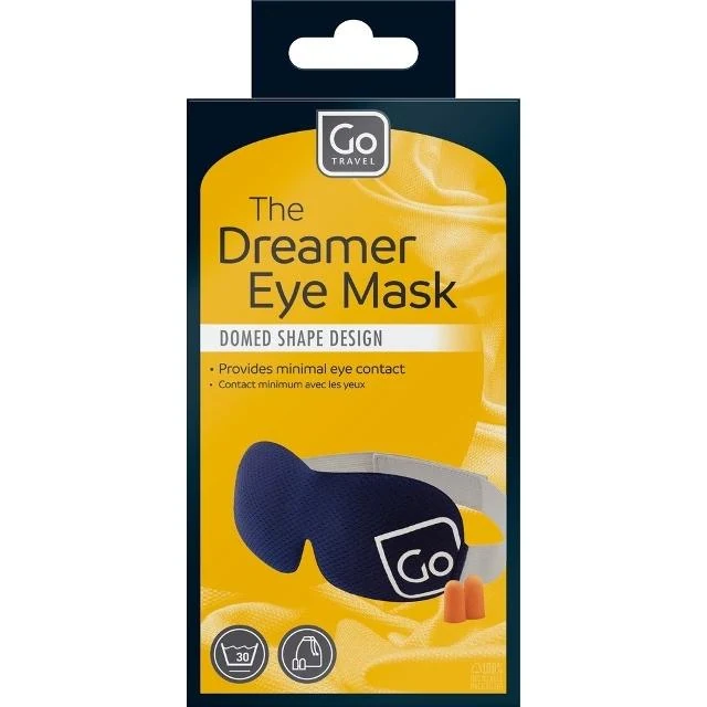 GO TRAVEL Dreamer eye mask with ear plugs