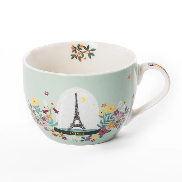 Souvenir de Paris Bowl with handle 17,5 fl oz box paris je t'adore