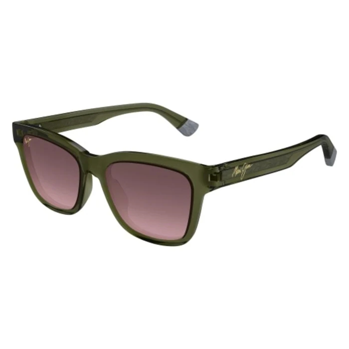 Maui Jim Sunglasses 644 Green Pink Mirrored