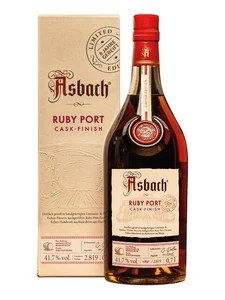 Asbach Asbach Ruby Port Cask Finish gift pack