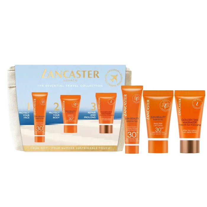 Lancaster My Summer Travel Routine Trio Gift Set 2x50ml +