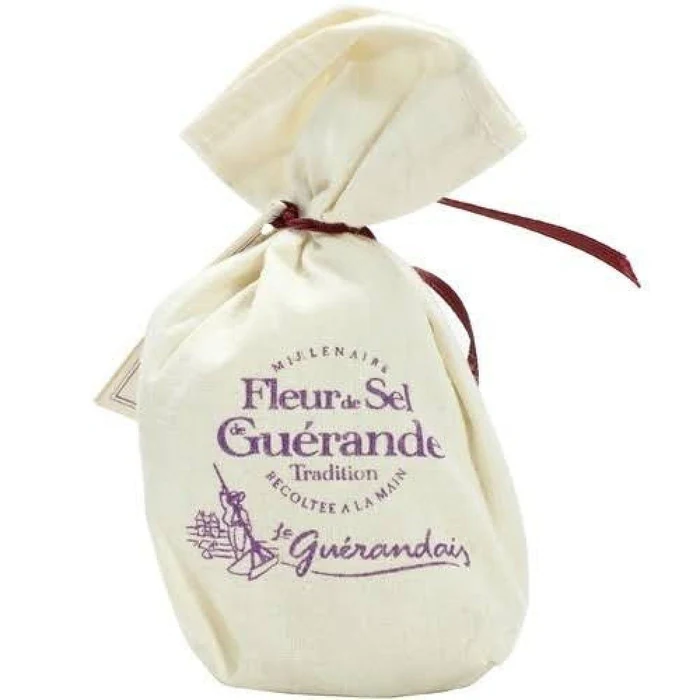 Guerande Hessian Sachet Traditional Flower Of Salt