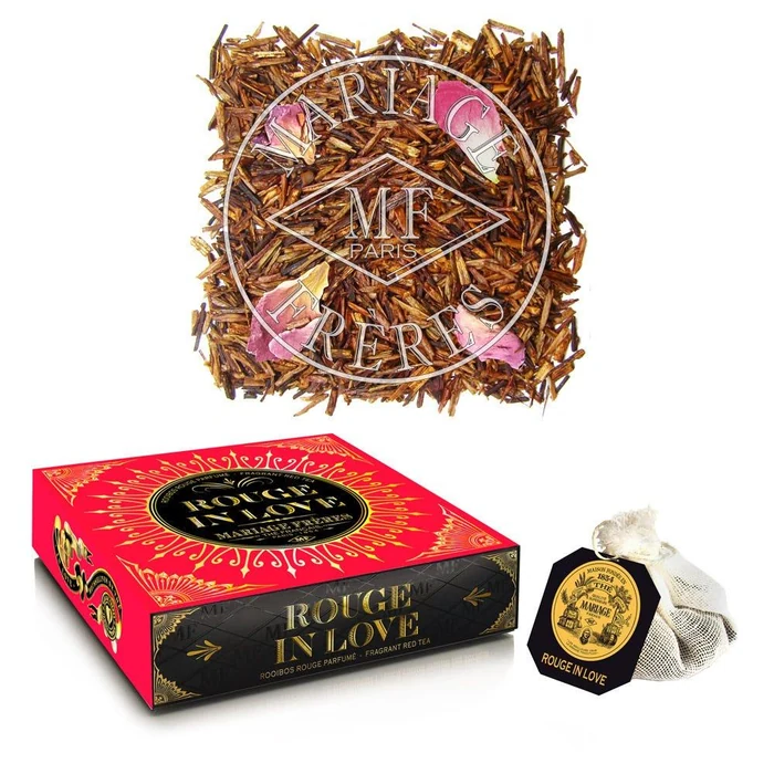 Mariage Frères Rouge In Love - Box Of 30 Muslin Tea Sachet at Paris