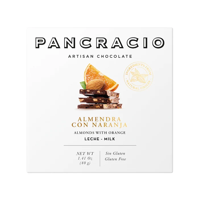 Pancracio Almond With Orange 40g