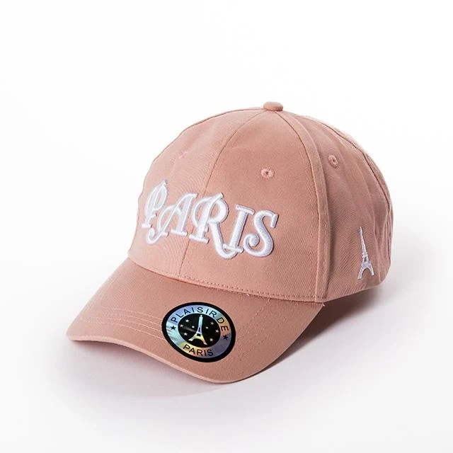 Souvenir de Paris Paris - script pink cap