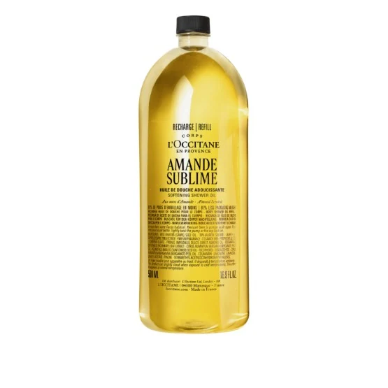 LOCCITANE AMANDE SUBLIME SHOWER OIL REFILL 500ML