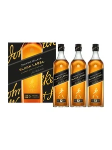 Johnnie Walker Johnnie Walker Black Label 12y Blended Scotch Whisky Triple Pack 3x1L