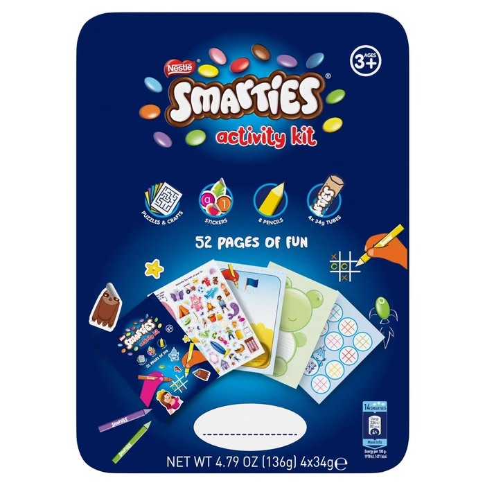 Smarties Activity Kit Tin