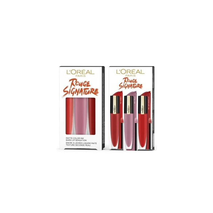 L'Oréal Paris Rouge Signature Trio Matte Liquid Lipstick