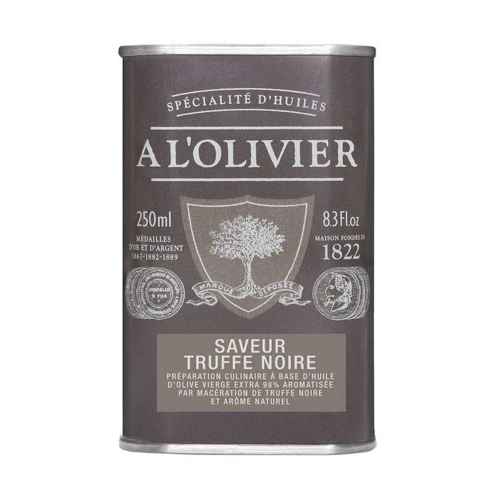 A L'Olivier Aromatic Black Truffle Flavour Olive Oil