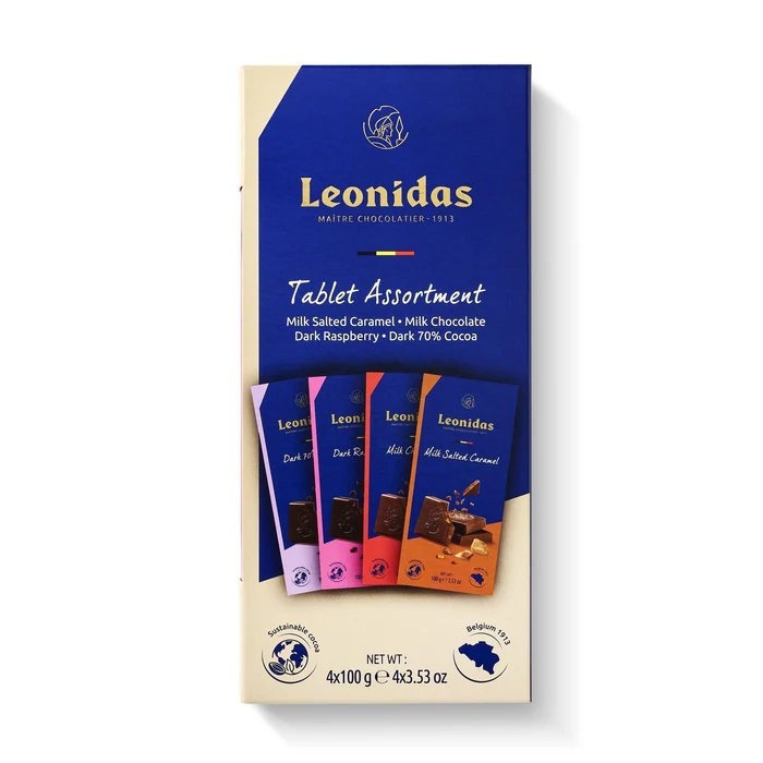 Leonidas Multipack Tab 4x100g
