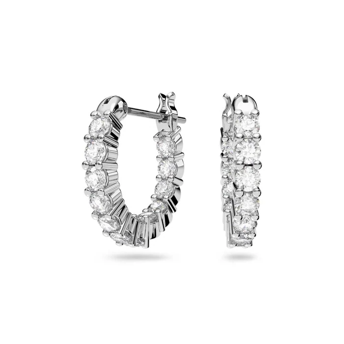 Swarovski Vittore Lady Earrings Rhd Crystal
