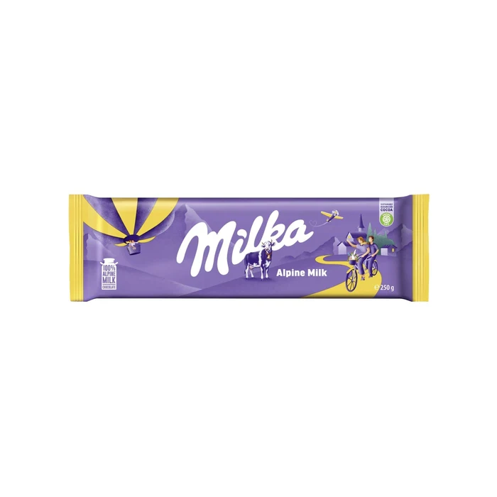 Milka Alpine Milk Tablet