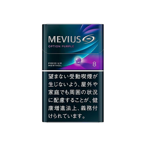MEVIUS MEVIUS PREMIUM MENTHOL OPTION PURPLE 8