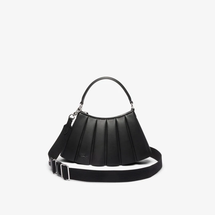 Lacoste Small Runway Lenglen Leather Bag