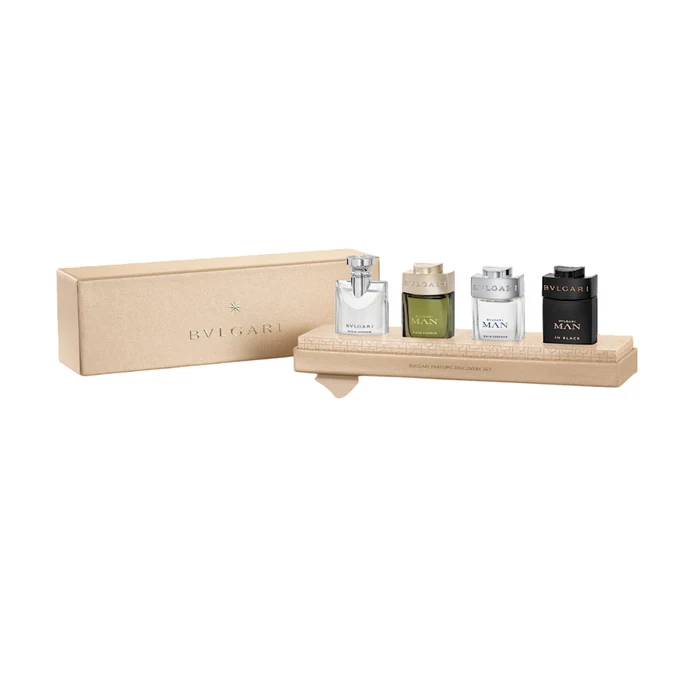 Bvlgari Man Miniatures Discovery Set 4x5ml
