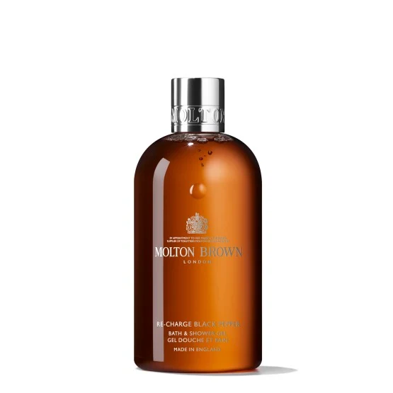 MOLTON BROWN LONDON Re-charge Black PepperBath & Shower Gel 300ml