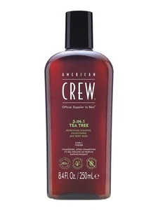 American Crew American Crew 3-in-1 Tea Tree Shampoo, Conditioner and Body Wash