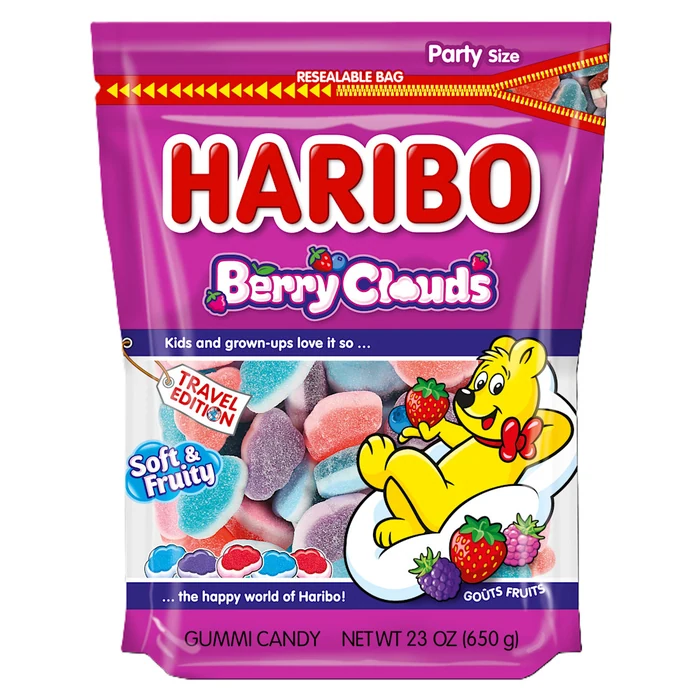 Haribo Berry Cluds 650g