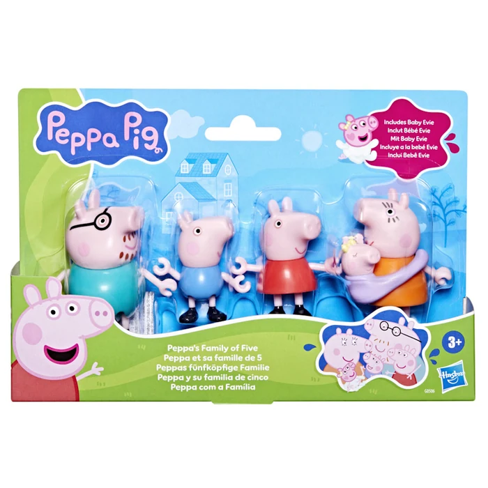 Hasbro Peppa Pig Peppa's Family Of Five
