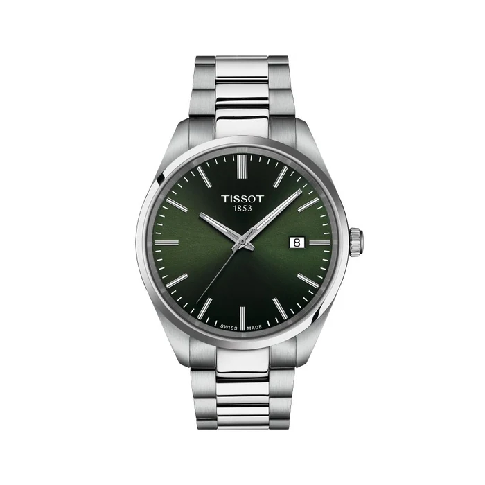 Tissot Pr100 Class Man Grey Steel Green 40 Q2 T1504101109100