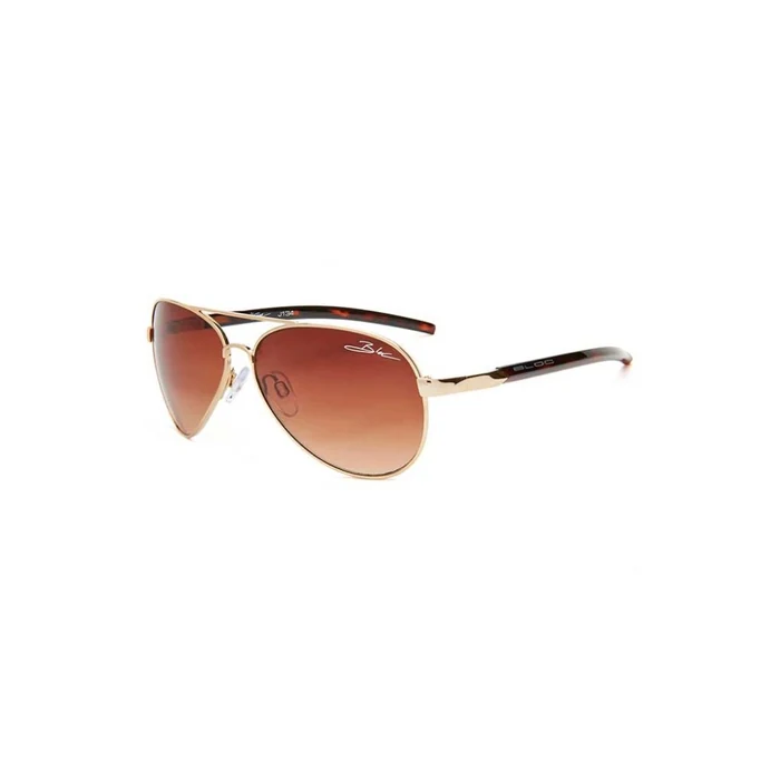Bloc Junior Gold And Brown Hurricane Sunglasses J134