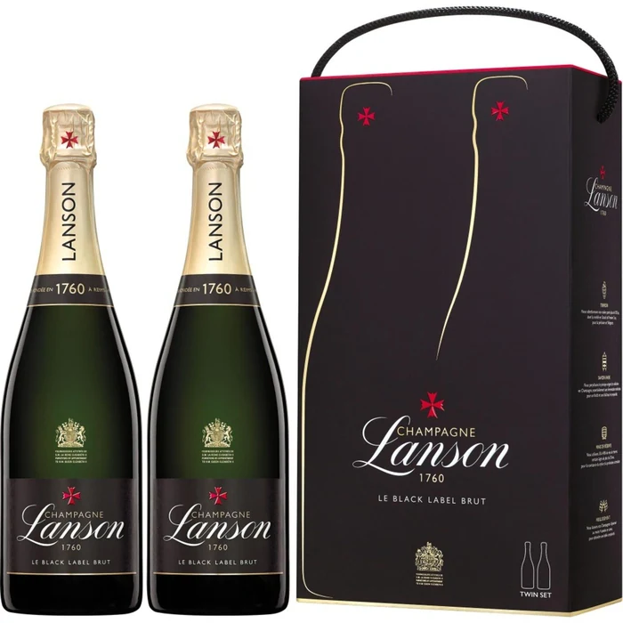 Lanson Le Black Création - Twinpack 2 bottles