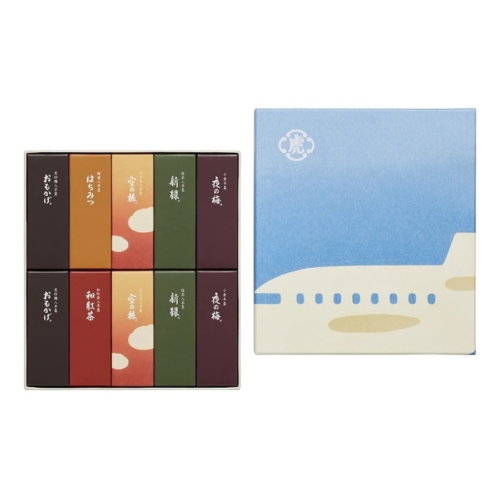 Toraya Gift Box of 10 petite yokan