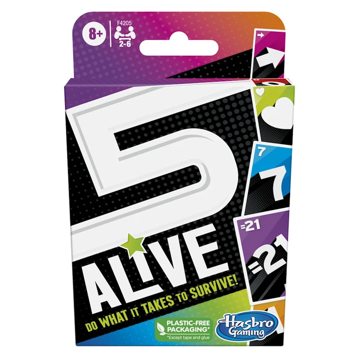 Hasbro 5 Alive Card Game