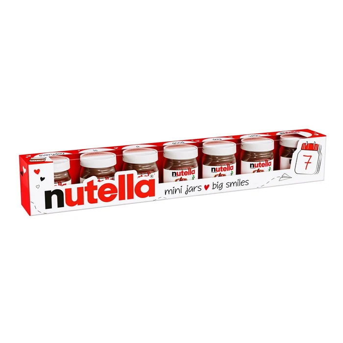Nutella Weekly Pack X7 Mini Jars