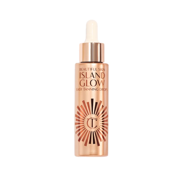 Charlotte Tilbury Beautiful Skin Island Glow Easy Tanning Drops Fair To Medium