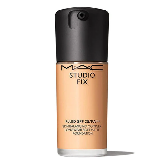 M・A・C Studio Fix Fluid SPF 25/PA++ Skin Balancing Complex Longwear Soft Matte Foundation