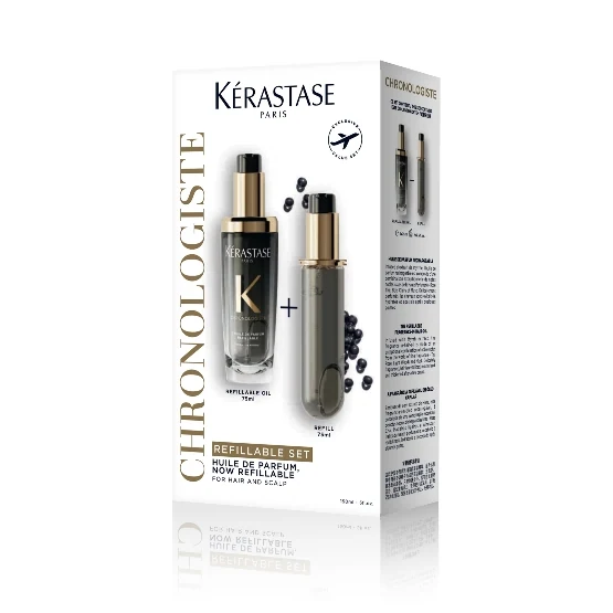KERASTASE Chronologiste L'Huile De Parfum Fragrance-In-Oil Refillable Set