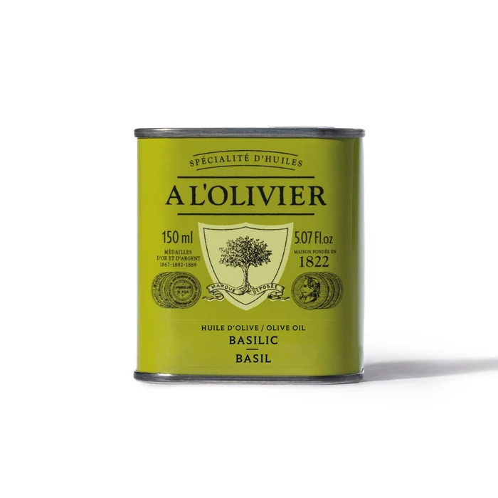 A L'Olivier Extra Virgin Olive Oil Basil