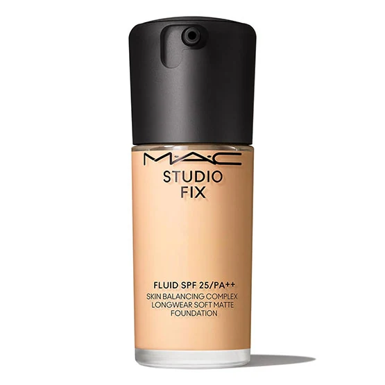 M・A・C Studio Fix Fluid SPF 25/PA++ Skin Balancing Complex Longwear Soft Matte Foundation