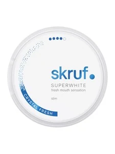 Skruf SKRUF #4 Crystal Fresh nicotine bags 12mg