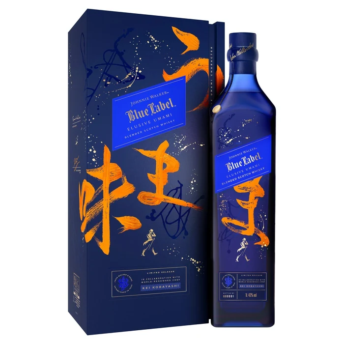 Johnnie Walker Blue Label Elusive Umami Blended Scotch Whisky Limited Edition