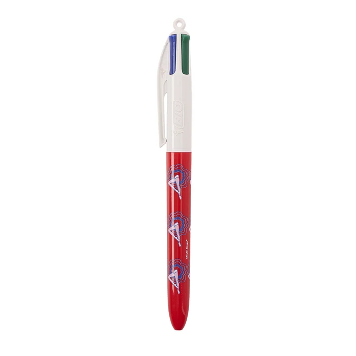 Moulin Rouge Bic 4-colour Pen With Gambettes Rouges