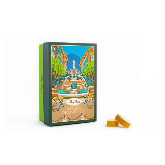 Roy René Calissons d'Aix cardboard box
