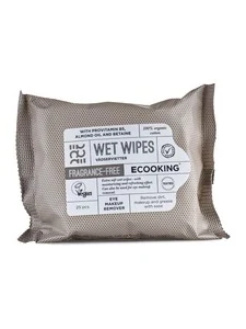 Ecooking Ecooking Skin Care Face Wet Wipes Fragrance Free 25 pcs.
