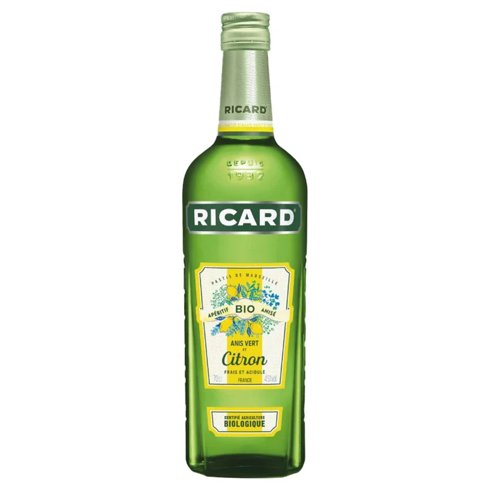 Ricard Pastis de Marseille - Organic Fruity Lemon