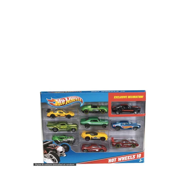 Mattel Hot Wheels Car 10 Pack