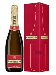 Piper Heidsieck Piper-Heidsieck, Cuvée Brut, Champagne, AOC, brut, white (gift box)