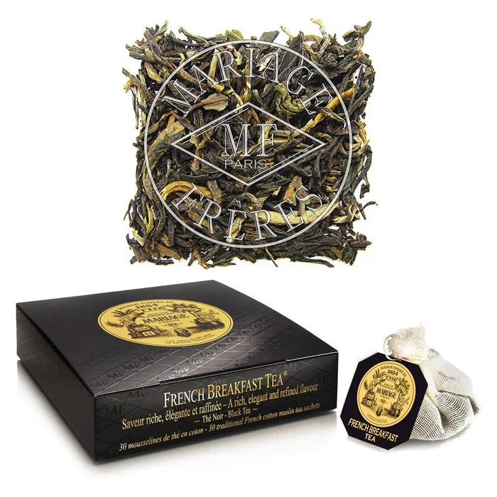 Mariage Frères French Breakfast Tea - Box Of 30 Muslin Tea Sachet at Paris
