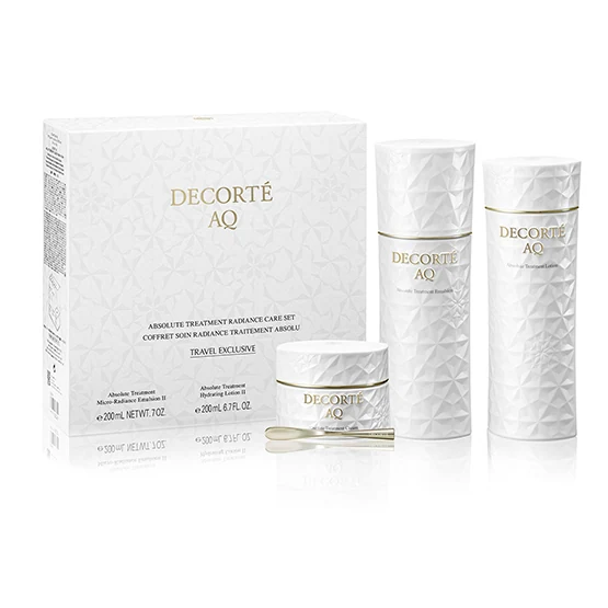 DECORTE DECORTÉ AQ ABSOLUTE TREATMENT RADIANCE CARE SET