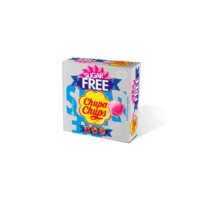 Chupa Chups Sugar Free Lollipops 66g